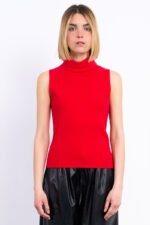 YOUNG LADIES KNITTED SLEEVELESS SWEATER - Image 6