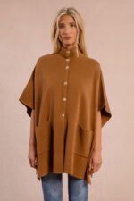 LADIES KNITTED CAPE - Image 5