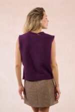 LADIES KNITTED SLEEVELESS SWEATER - Image 20