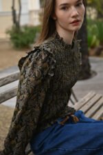 LADIES WOVEN TOP - Image 4